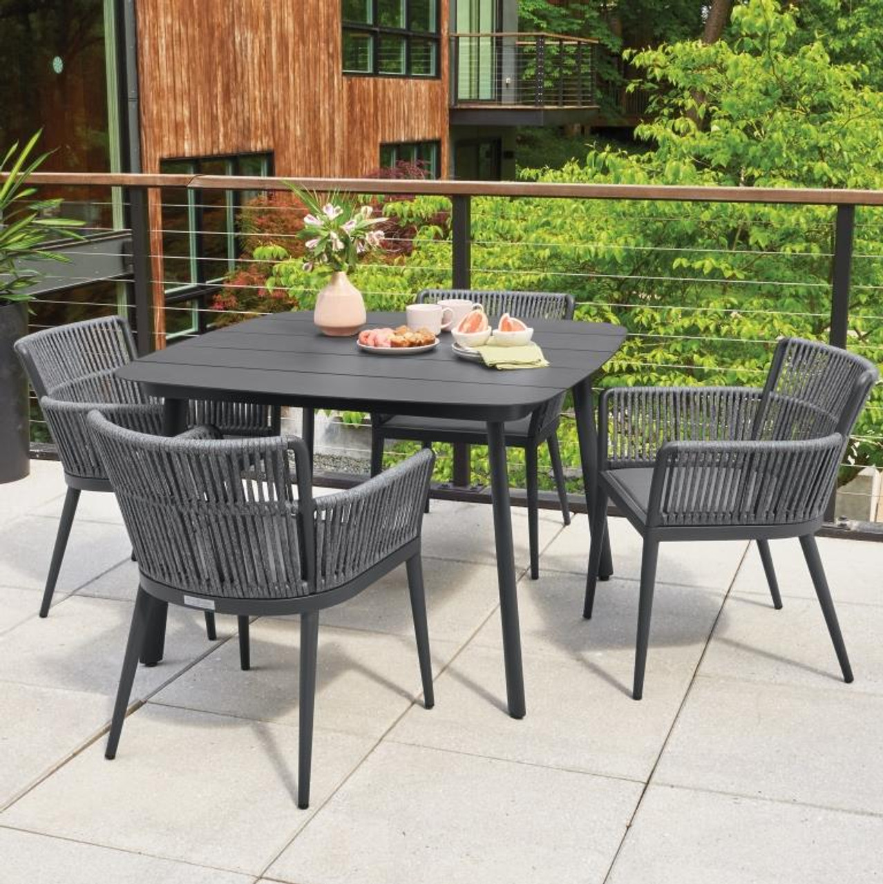 bistro 4 seater set