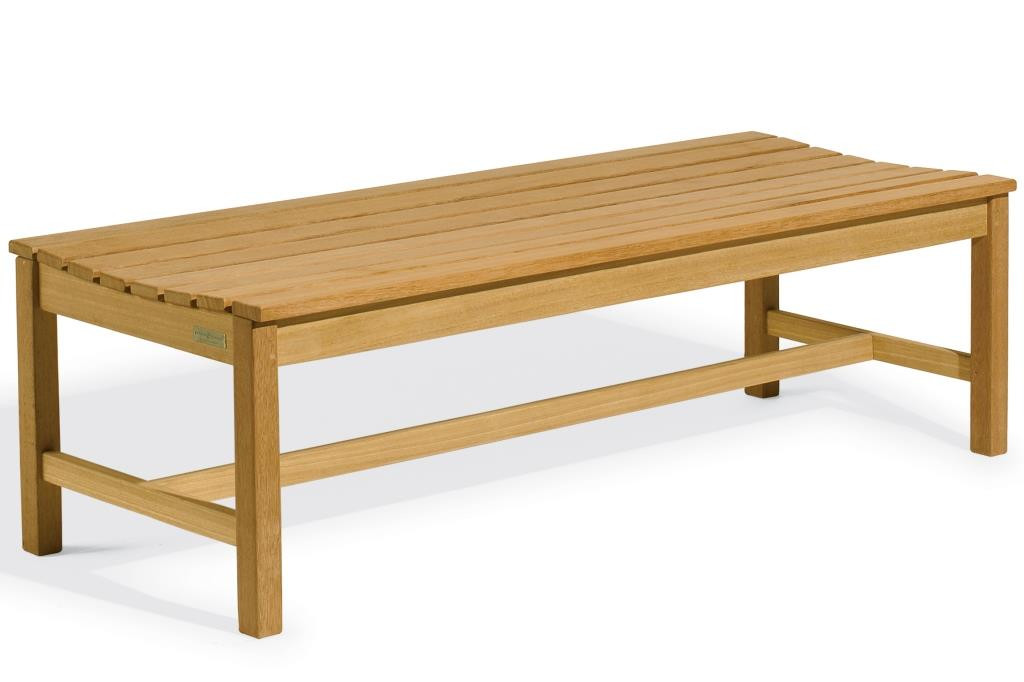 Oxford Garden Teak 5' Backless Bench