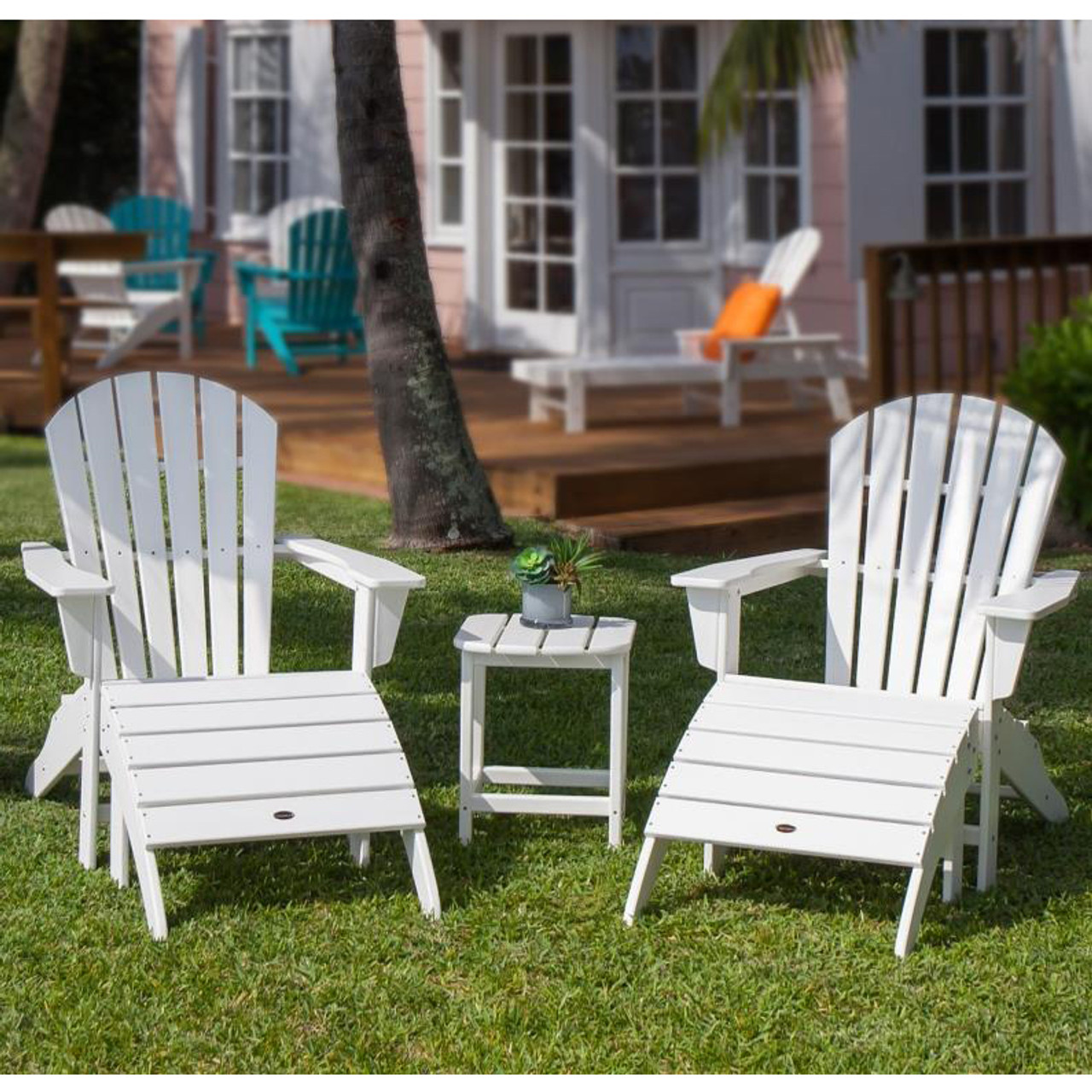 5 piece adirondack set