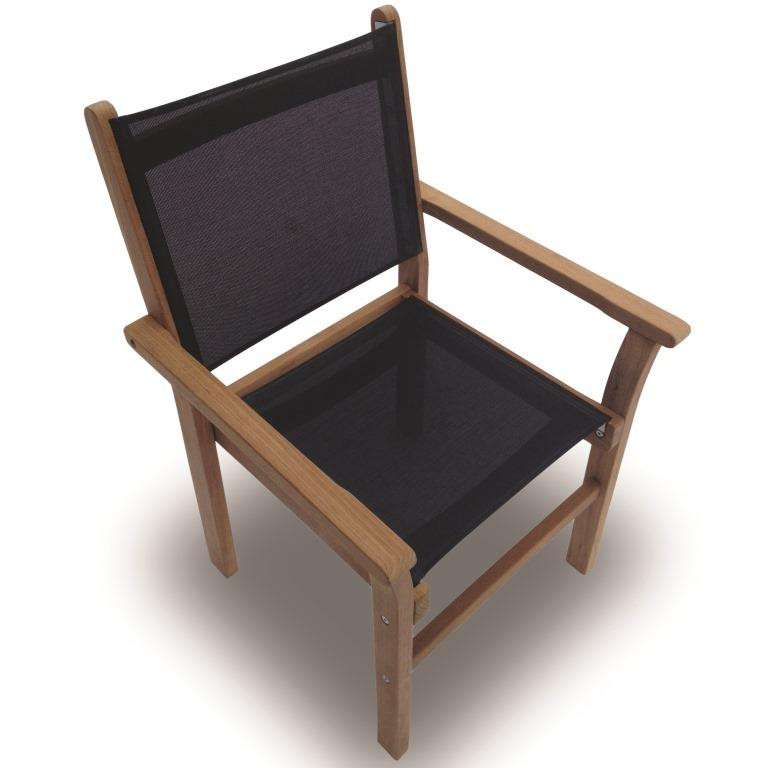Royal Teak Captiva Sling Stacking Chair - Thumbnail 5