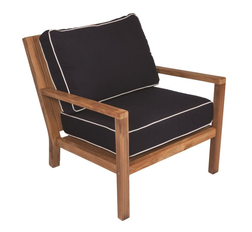 Royal Teak Coastal Deep Seating Chair - Thumbnail 3