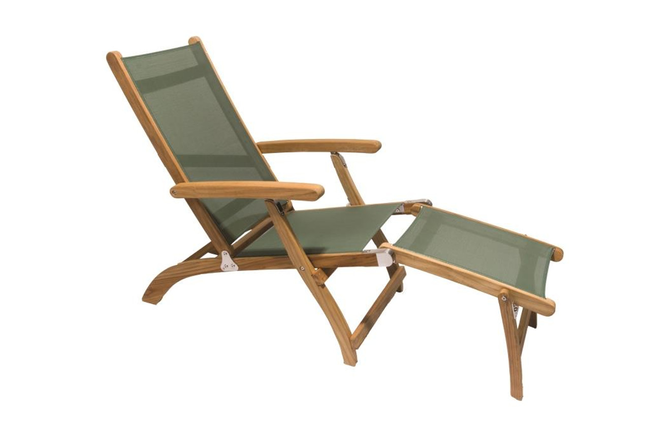 teak sling chair