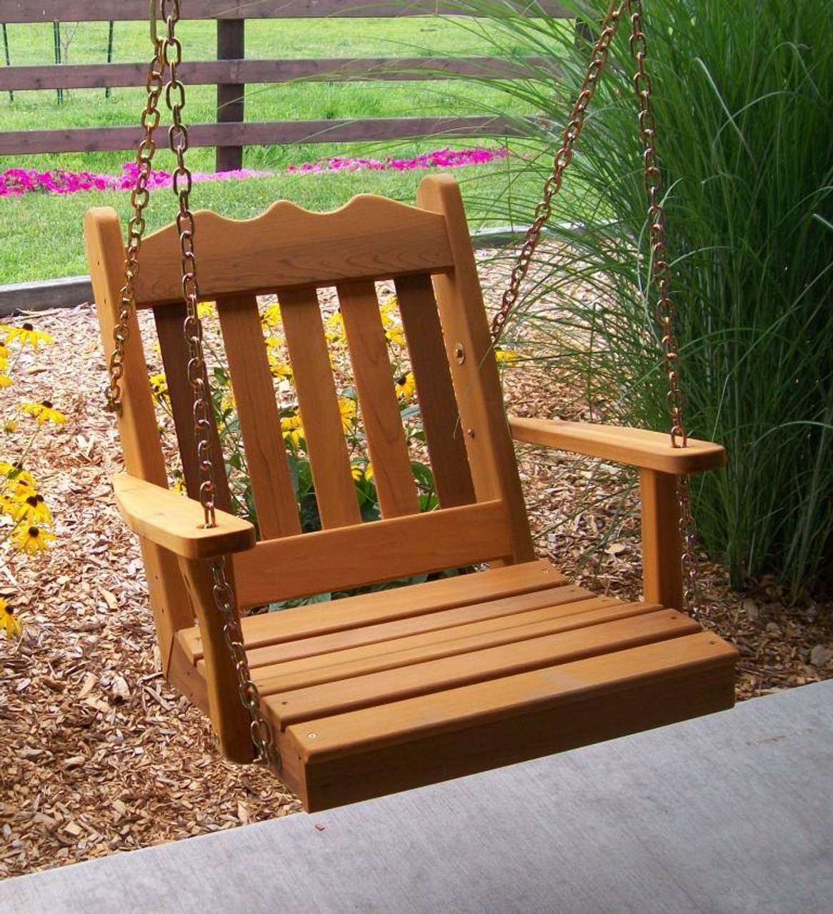 Royal English Cedar Wood Single Swing