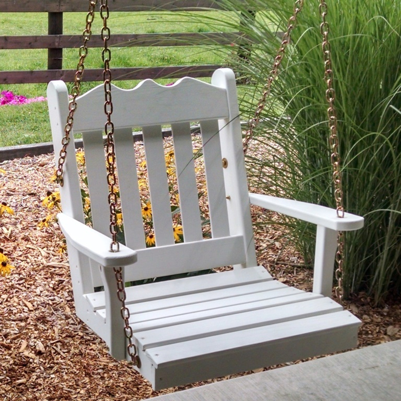 Single Royal English Swing OutdoorFurniturePlus