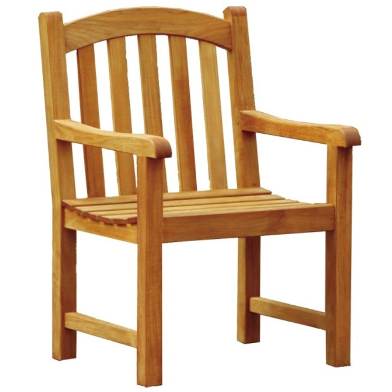 teak garden armchair