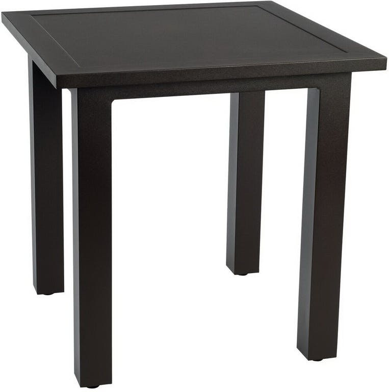 Woodard Aluminum Elemental Square Outdoor End Table
