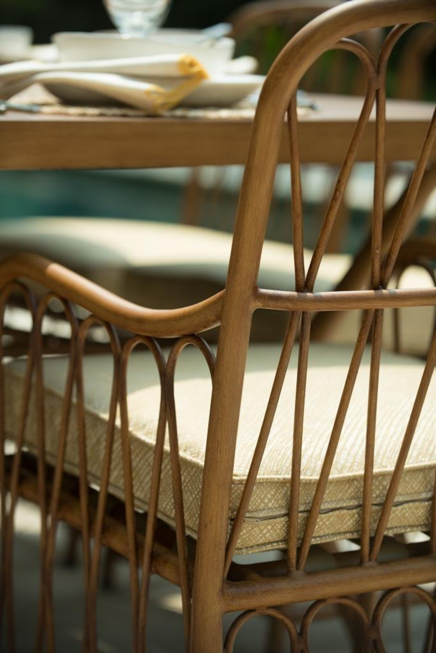 GlobalInspired Cane Dining Armchair Patio Seats for Sale