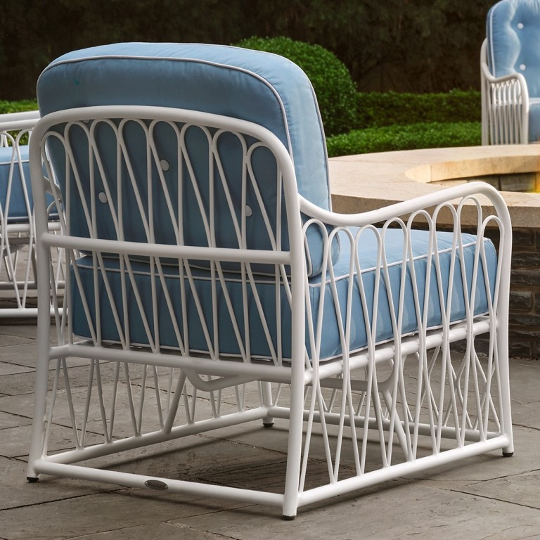 Woodard Aluminum Cane Lounge Chair