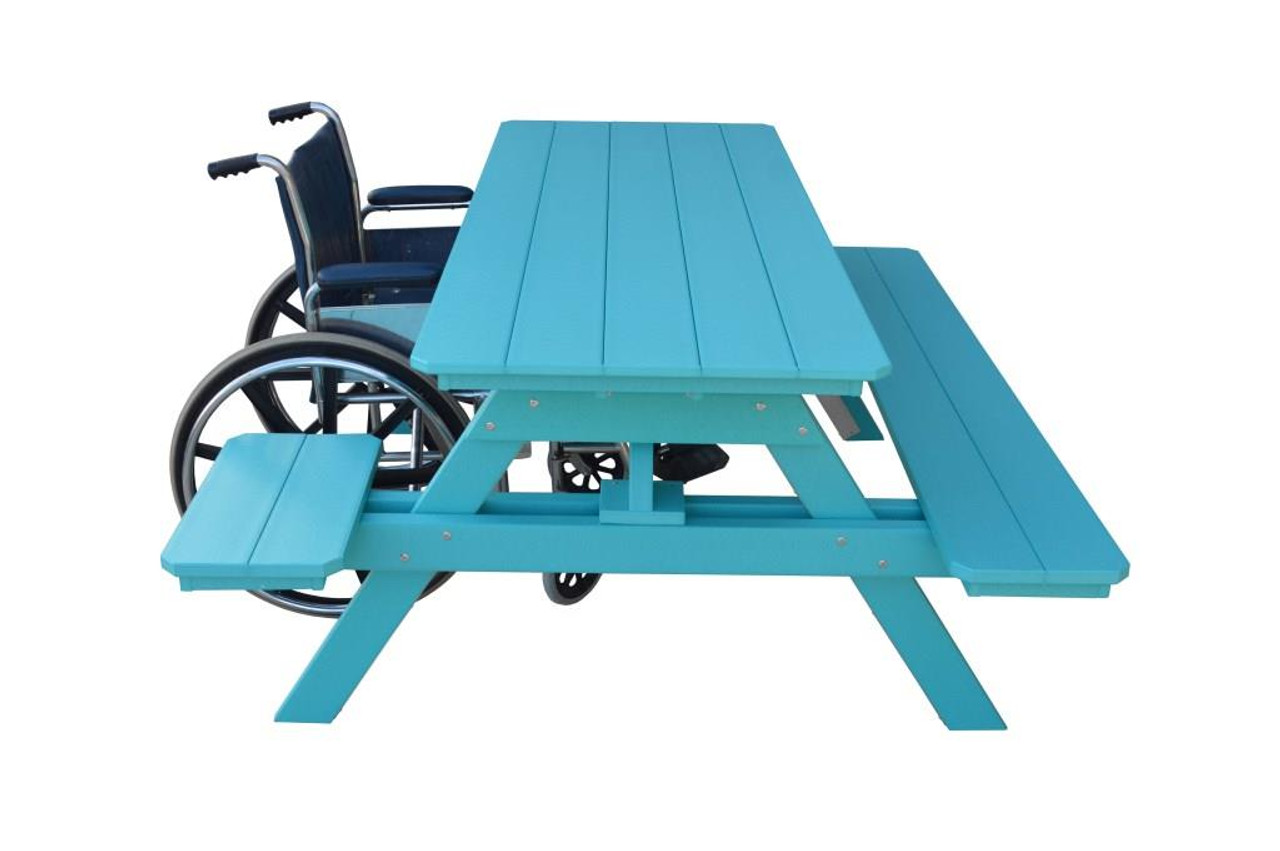 ADA Compliant Picnic Table Wheelchair Accessible Benches