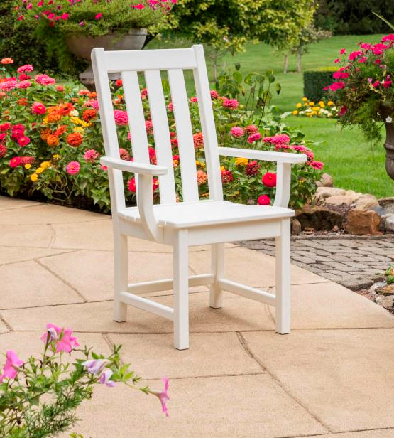 POLYWOOD Vinyard Dining Arm Chair - Thumbnail 3