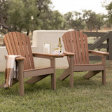 Why choose a Berlin Gardens Resin Comfo-Back Deck Chair over the Berlin Gardens Resin Comfo-Back Adirondack Chair?