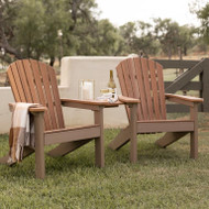 Why choose a Berlin Gardens Resin Comfo-Back Deck Chair over the Berlin Gardens Resin Comfo-Back Adirondack Chair?
