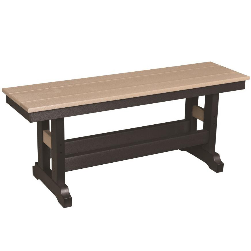 Outdoor Resin Park Bench Recycled Plastic Park Bench