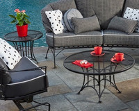 Woodard Wrought Iron Occasional Tables