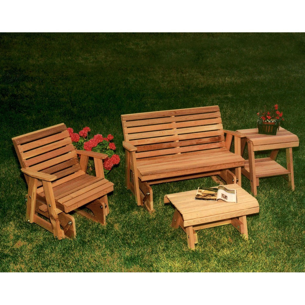 Western Red Cedar Glider Kit