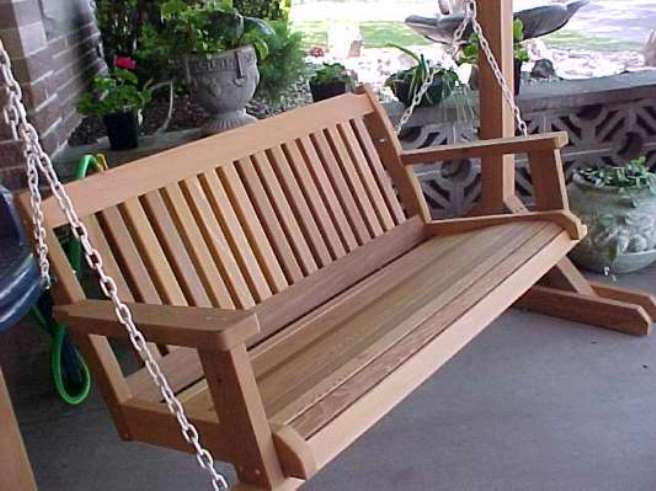 Porch Swing Set