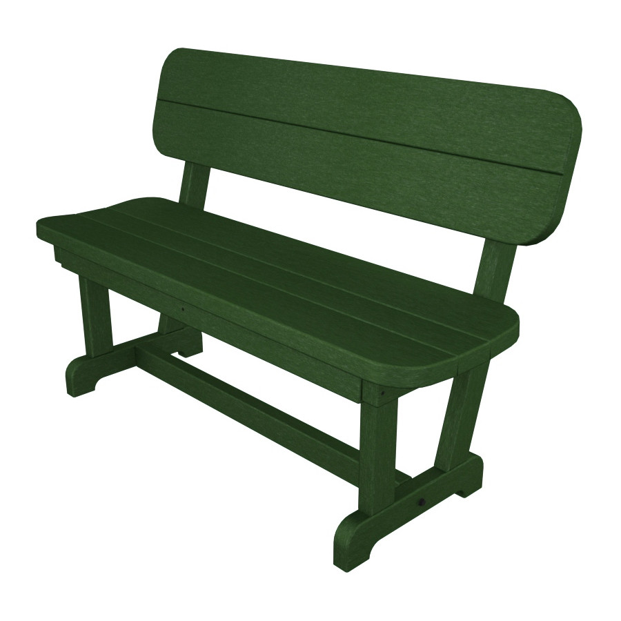POLYWOOD® Nautical 48-Inch Bench|Outdoor Furniture Plus