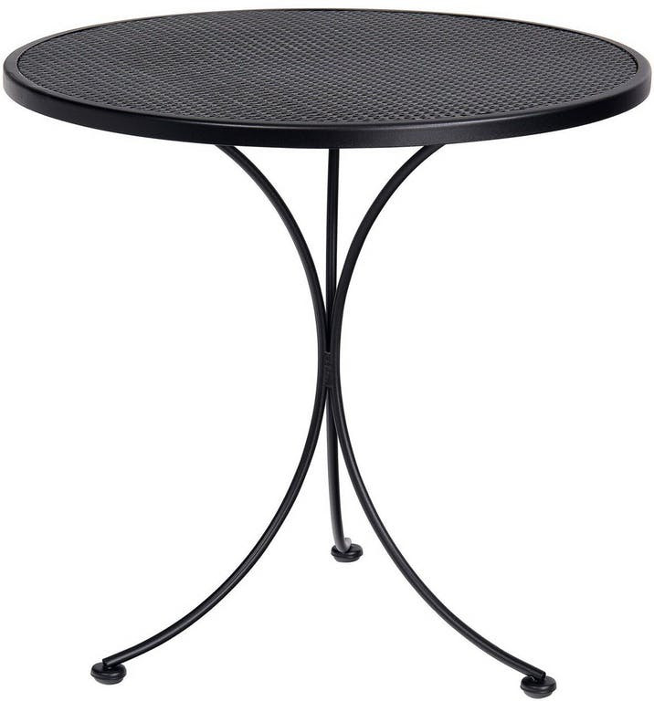 Woodward Wrought Iron Bistro TableRound Wrought Iron Patio Table