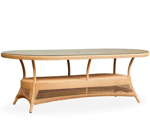 Lloyd Flanders Universal 85" Oval Dining Table