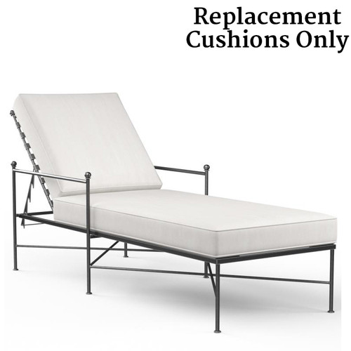 Sunset West Provence Chaise Lounge Chair Replacement Cushions