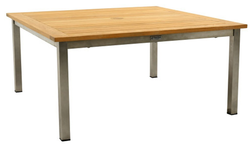 Three Birds Avanti Teak 42In Square Coffee Table