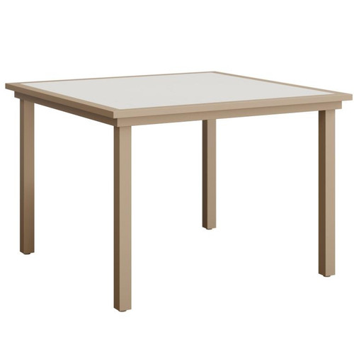Berlin Gardens Vida Aluminum & Poly 44" Square Dining Table