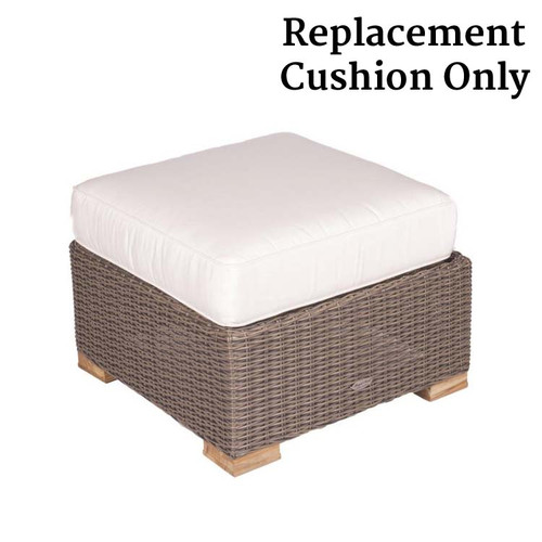 Royal Teak Sanibel Wicker Ottoman Replacement Cushions Only