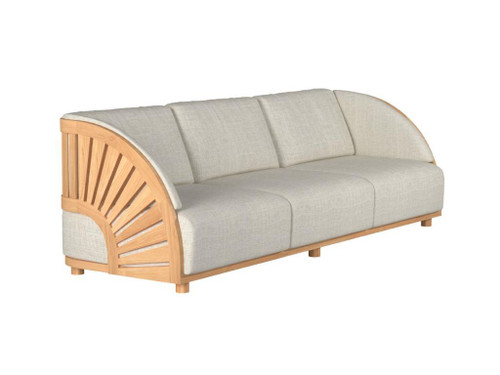 HiTeak Sunburst Teak Sofa