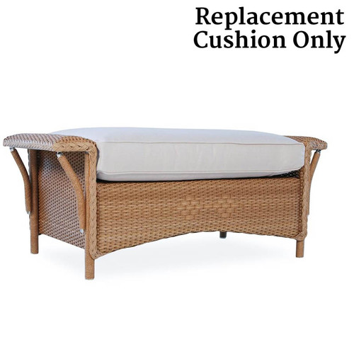Replacement Cushions for Lloyd Flanders Nantucket Ottoman & AHalf