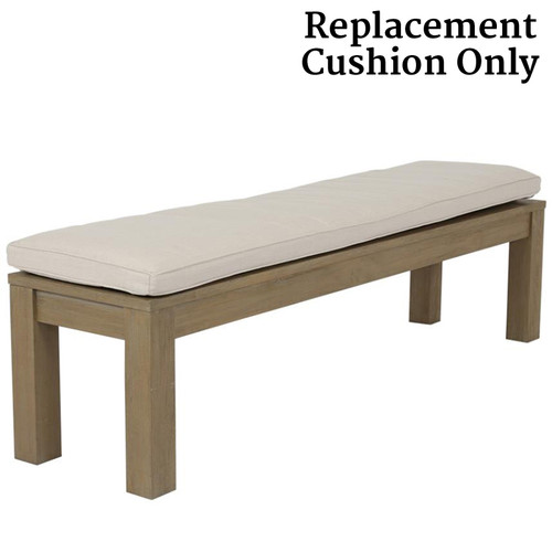Sunset West Coastal Teak Bench Replacement Cushions