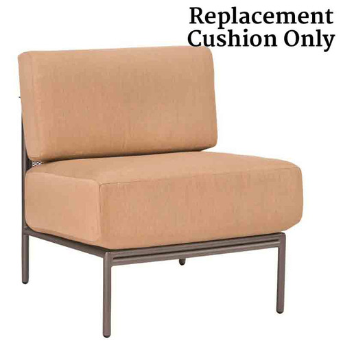 Woodard Furniture Jax Armless Chair Replacement Cushion