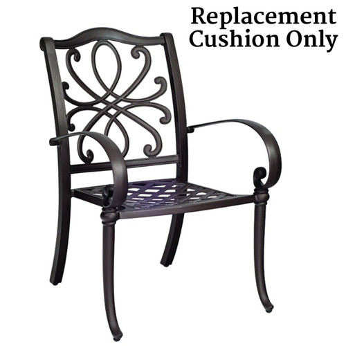 Woodard Holland Dining Chair Replacement Cushion
