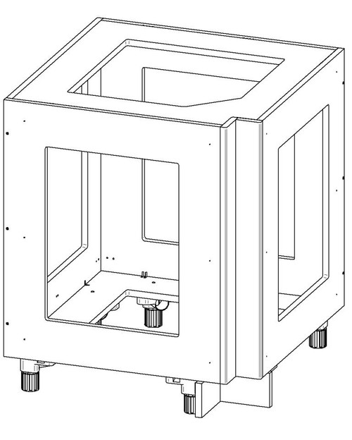Patio Kitchen Void Corner Cabinet