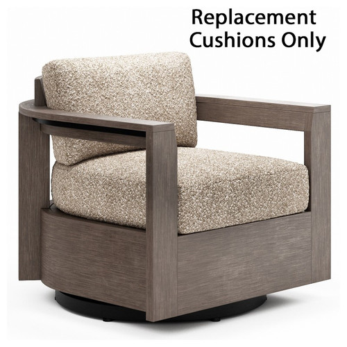 Woodard Beau Swivel Lounge Chair Replacement Cushions