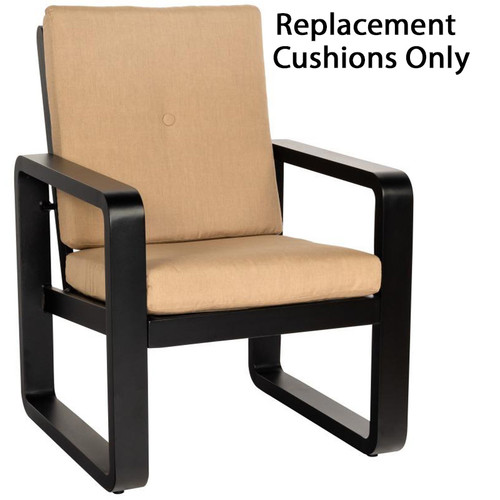 Woodard Vale Dining Chair Replacement Cushions
