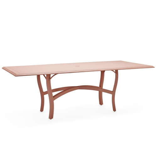 Woodard Furniture Solid Cast Top/Carson Base Dining Table