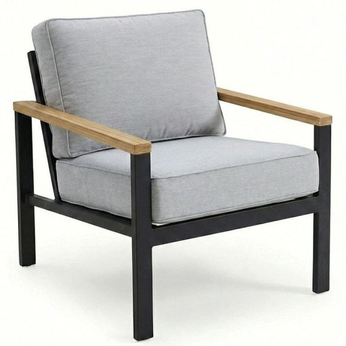Royal Teak Barcelona Club Chair - Granite Cushions