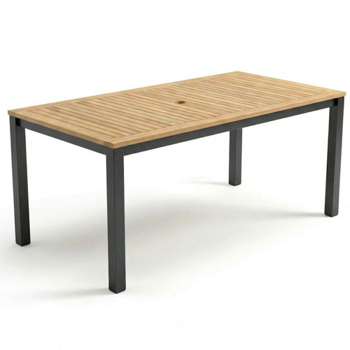 Royal Teak Barcelona Aluminum Dining Table