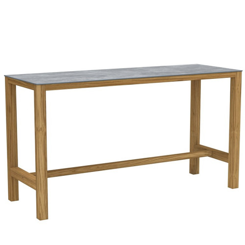 Royal Teak 78" Bar Height Table