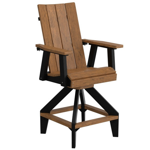 Berlin Gardens Resin SOL Swivel Bar Height Chair
