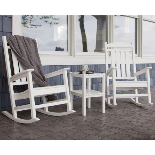 POLYWOOD Outdoor Rocking Chairs Outdoor Furniture Plus   Polywood Presidential Rocking Chair 3 Piece Set 24  47955.1646938059 