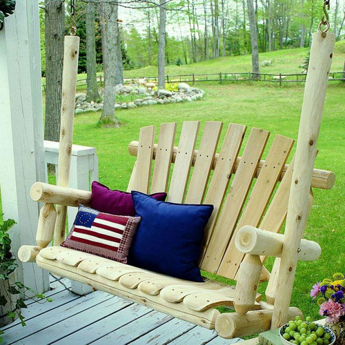 rustic-white-cedar-log-fan-back-porch-swing