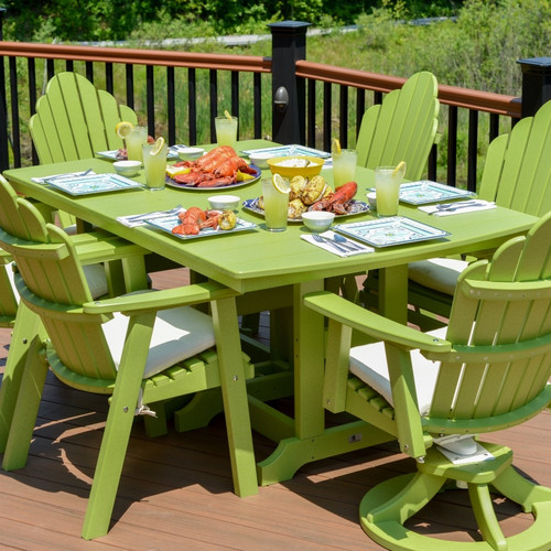 Berlin Gardens Resin 44 by 72Inch Dining Table