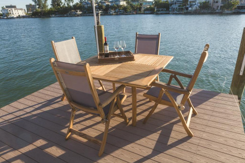 royal-teak-5-piece-50-in-square-table-dining-set