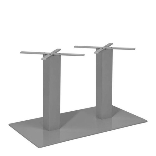 DecoScape-verona-aluminum-rectangular-double-post-dining-table-base-only