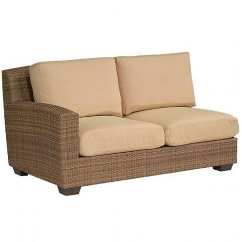 whitecraft-woodard-wicker-saddleback-loveseat-sectional-left-arm-facing