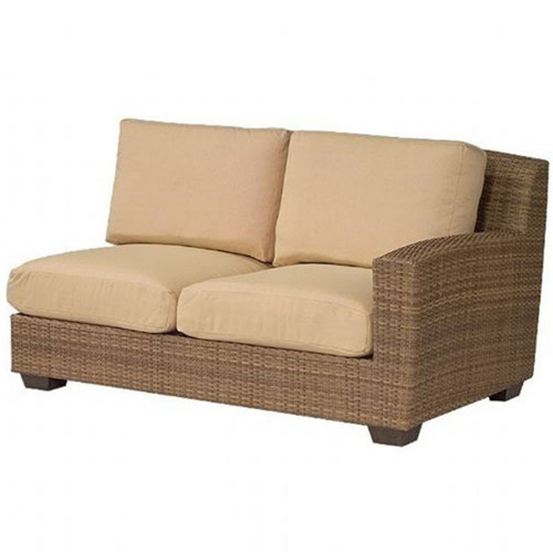 whitecraft-woodard-wicker-saddleback-loveseat-sectional-right-arm-facing