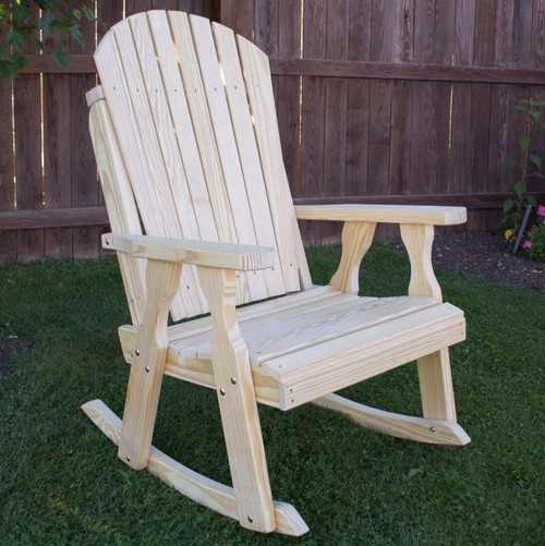 yellow-pine-outdoor-curveback-rocking-chair