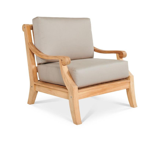 Hi Teak Sonoma Club Chair Front