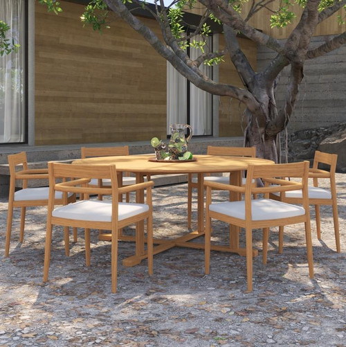 Oxford Garden Lido Teak 6 Seat Dining Set